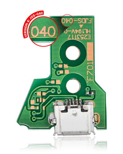 Micro USB Charging Port Board With 12-Pin Flex Cable for PlayStation 4 Controllers (Version 4: JDS-040) – Image 7