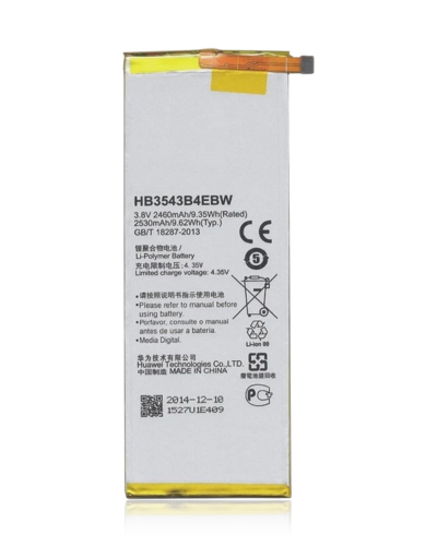 Batterie de remplacement pour Huawei P7 (HB3543B4EBW) – Image 2