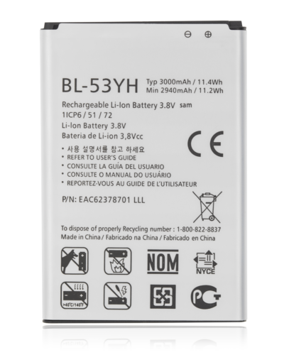 Replacement Battery For LG G3 (BL-53YH) – Image 5