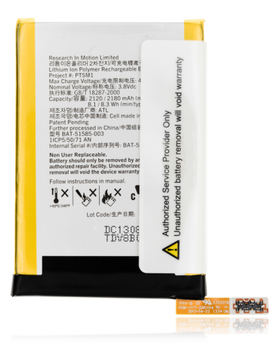 Replacement Battery For BlackBerry Q5 (BAT-51585-103) – Image 6