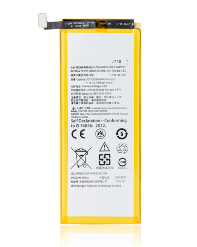 Replacement Battery For Motorola Moto G6 Plus (XT1926 / 2018) (JT40)
