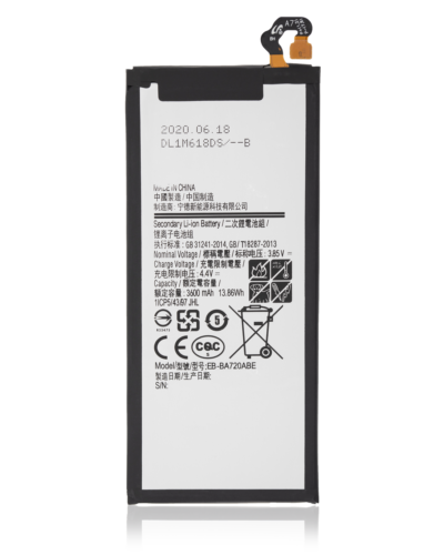 Replacement Battery For Samsung Galaxy A7 (A720 / 2017) / J7 Pro (J730 / 2017) (EB-BA720ABE)