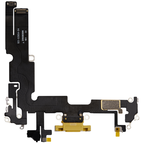Charging Port Flex Cable For iPhone 14 Plus (Premium) (Yellow) – Image 3
