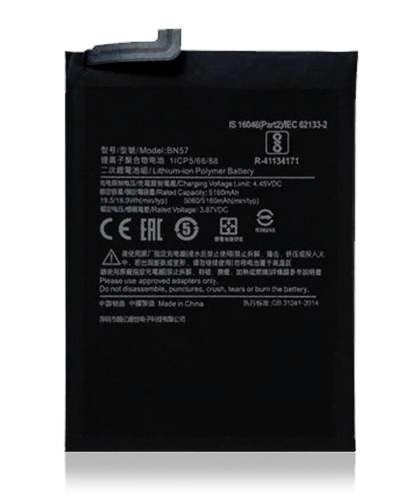 Replacement Battery For Xiaomi Poco X3 / Poco X3 Pro / Redmi Note 10 Pro (BN57)