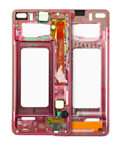 Mid-Frame Housing For Samsung Galaxy S10 (With Small Parts) (Cardinal Red) – Image 2