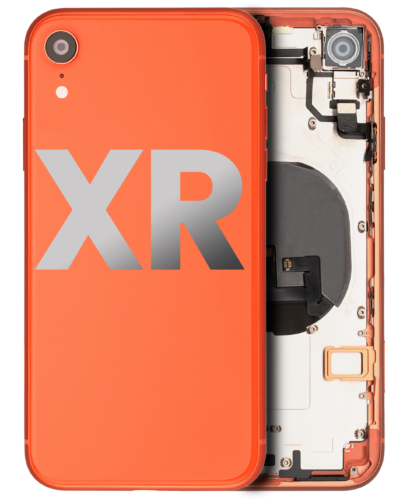 Back châssis W/ Small Components pré-installé pour iPhone XR (Used OEM Pull: Grade B) (corail) – Image 8