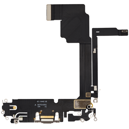 Charging Port Flex Cable For iPhone 15 Pro Max (Premium) (Natural Titanium) – Image 3