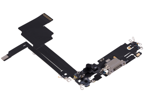 Charging Port Flex Cable For iPhone 15 Pro Max (Premium) (Natural Titanium) – Image 4