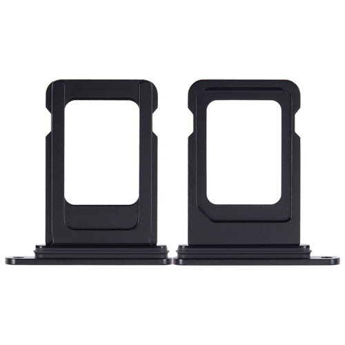 Tiroir pour carte SIM unique pour iPhone 15 / 15 Plus (noir) – Image 2