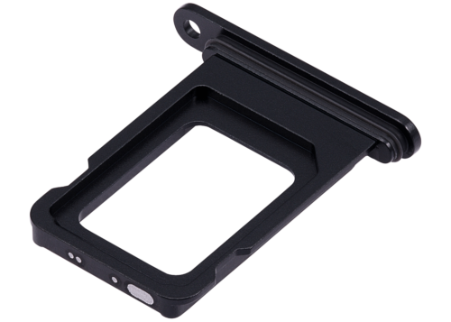 Tiroir pour carte SIM unique pour iPhone 15 / 15 Plus (noir) – Image 5