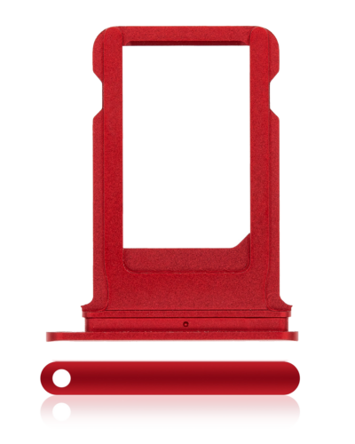 Tiroir SIM pour iPhone 8 Plus (rouge)