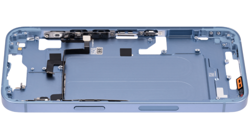 Mid-Frame Housing W/ Small Parts For iPhone 14 (US Version) (Aftermarket Plus) (Blue) – Image 9