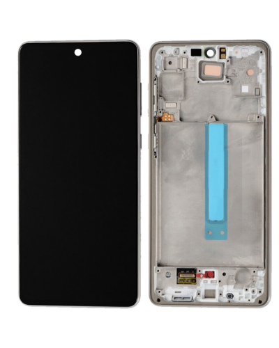 Ensemble OLED avec cadre pour Samsung Galaxy A73 5G (A736 / 2022) (Pack de service) (Gris) – Image 5