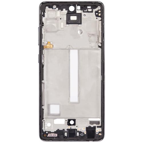 Mid-cadre châssis pour Samsung Galaxy A52 4G (A525 / 2021) / A52 5G (A526 / 2021) / A52S 5G (A528 / 2021) (Awesome Black) – Image 4