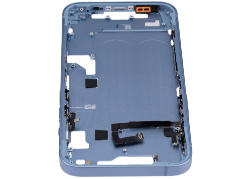 Mid-Frame Housing W/ Small Parts For iPhone 14 (EU / Global Version) (Aftermarket Plus) (Blue) – Image 8