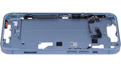 Mid-Frame Housing W/ Small Parts For iPhone 14 (EU / Global Version) (Aftermarket Plus) (Blue) – Image 11