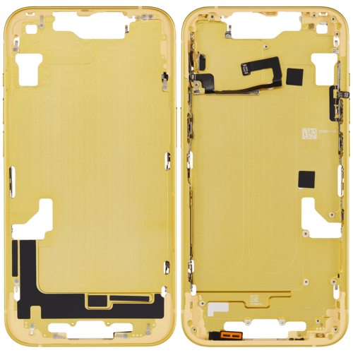 Mid-cadre châssis W/ Small Parts pour iPhone 14 (EU / Global Version) (compatible qualité supérieure) (jaune) – Image 2