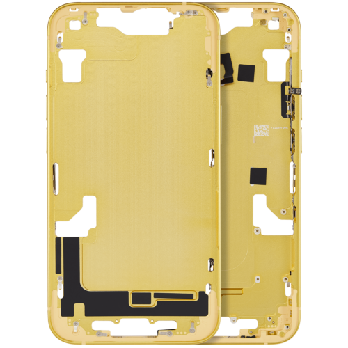 Mid-cadre châssis W/ Small Parts pour iPhone 14 (EU / Global Version) (compatible qualité supérieure) (jaune) – Image 3