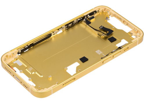 Mid-cadre châssis W/ Small Parts pour iPhone 14 (EU / Global Version) (compatible qualité supérieure) (jaune) – Image 7
