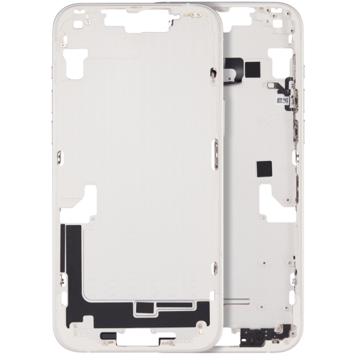 Boîtier intermédiaire avec petites pièces pour iPhone 14 Plus (version UE/globale) (Aftermarket Plus) (Starlight) – Image 3