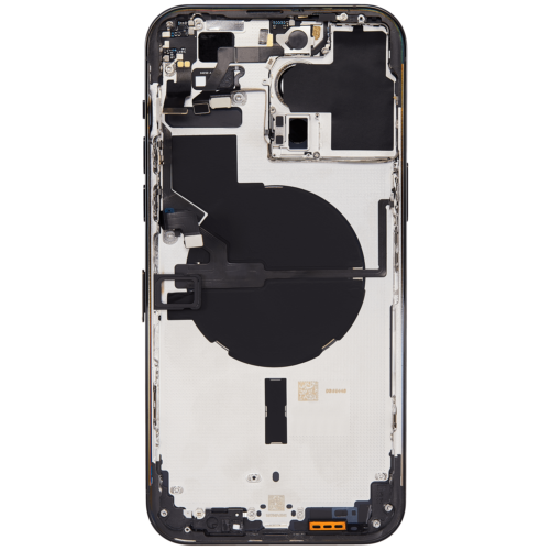 Coque arrière avec petites pièces pour iPhone 14 Pro Max (version UE/globale) (pièce de rechange Plus) (noir sidéral) – Image 5