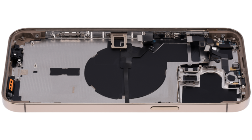 Back châssis W/ Small Parts pour iPhone 14 Pro Max (EU / Global Version) (compatible qualité supérieure) (or) – Image 10