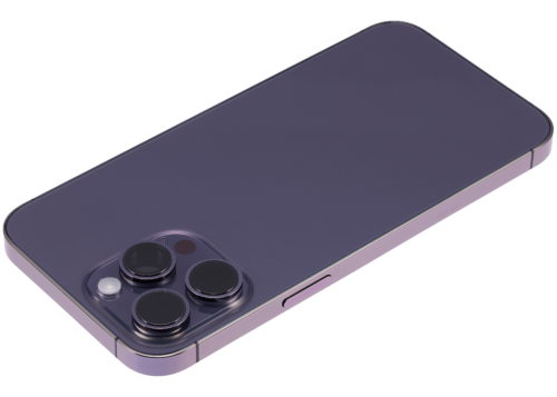 Back châssis W/ Small Parts pour iPhone 14 Pro Max (EU / Global Version) (compatible qualité supérieure) (Deep Purple) – Image 6