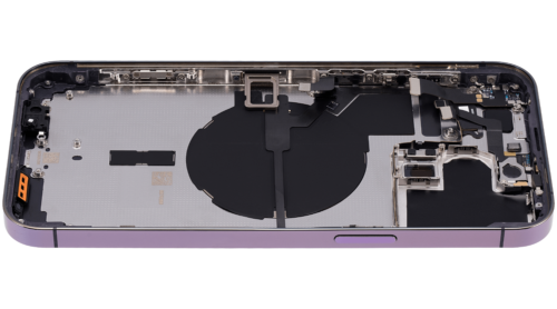 Back châssis W/ Small Parts pour iPhone 14 Pro Max (EU / Global Version) (compatible qualité supérieure) (Deep Purple) – Image 10