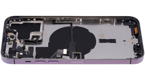 Back châssis W/ Small Parts pour iPhone 14 Pro Max (EU / Global Version) (compatible qualité supérieure) (Deep Purple) – Image 11