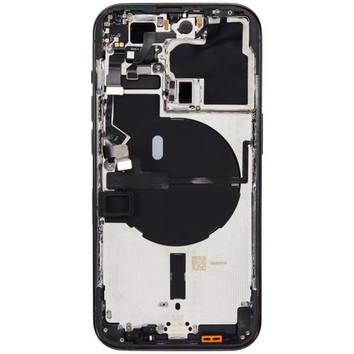 Coque arrière avec petites pièces pour iPhone 14 Pro (version UE/globale) (pièce de rechange Plus) (noir sidéral) – Image 5