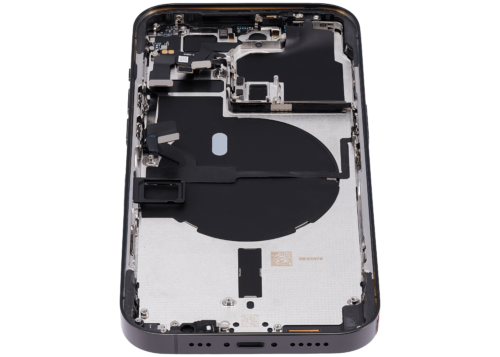 Back Housing W/ Small Parts For iPhone 14 Pro (EU / Global Version) (Aftermarket Plus) (Space Black) – Image 9