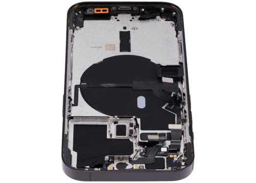 Coque arrière avec petites pièces pour iPhone 14 Pro (version UE/globale) (pièce de rechange Plus) (noir sidéral) – Image 8