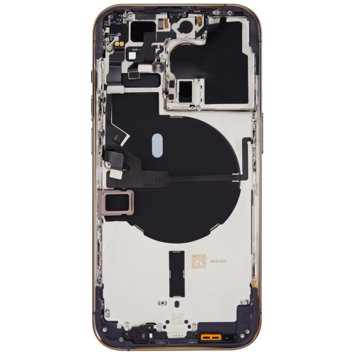 Coque arrière avec petites pièces pour iPhone 14 Pro (version UE/globale) (compatible qualité supérieure) (violet foncé) – Image 5