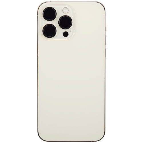 Coque arrière avec petites pièces pour iPhone 14 Pro Max (version US) (compatible qualité supérieure) (Or) – Image 4