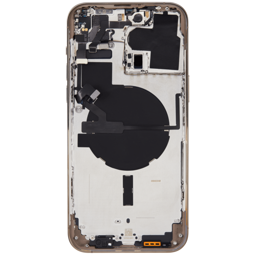 Coque arrière avec petites pièces pour iPhone 14 Pro Max (version US) (compatible qualité supérieure) (Or) – Image 5