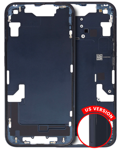 Mid-cadre châssis W/ Small Parts pour iPhone 14 (US Version) (Used OEM Pull: Grade A) (minuit) – Image 2