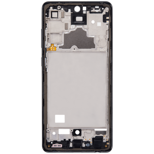 Boîtier intermédiaire pour Samsung Galaxy A72 (A725 / 2021) (Noir élégant) – Image 4