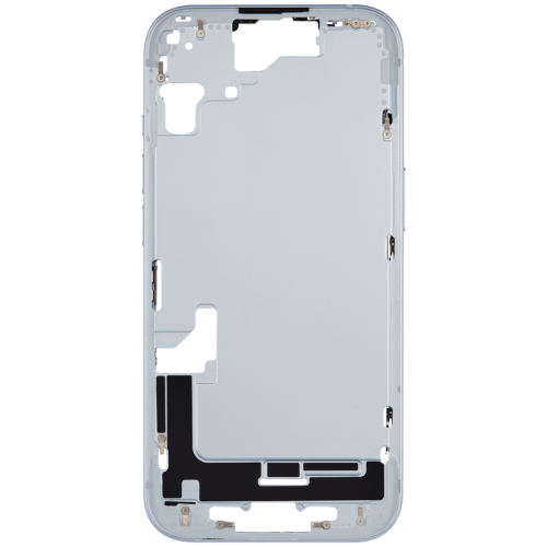 Mid-Frame Housing W/ Small Parts For iPhone 15 (US Version) (Used OEM Pull: Grade A) (Blue) – Image 4