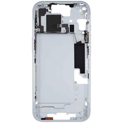 Mid-Frame Housing W/ Small Parts For iPhone 15 (US Version) (Used OEM Pull: Grade A) (Blue) – Image 5
