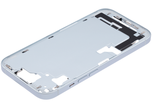 Mid-Frame Housing W/ Small Parts For iPhone 15 (US Version) (Used OEM Pull: Grade A) (Blue) – Image 6