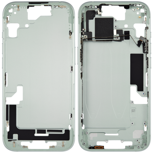 Mid-cadre châssis W/ Small Parts pour iPhone 15 (US Version) (Used OEM Pull: Grade A) (vert) – Image 2