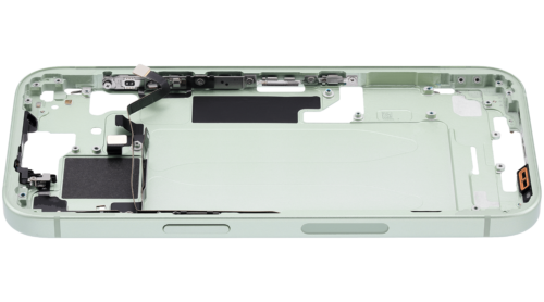 Mid-cadre châssis W/ Small Parts pour iPhone 15 (US Version) (Used OEM Pull: Grade A) (vert) – Image 11