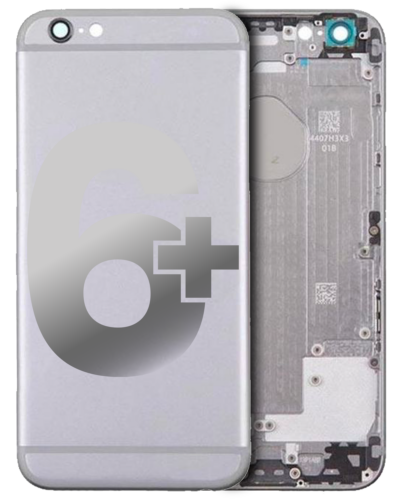 Back châssis W/ Small Parts pour iPhone 6 Plus (No Logo) (compatible qualité supérieure) (argent)