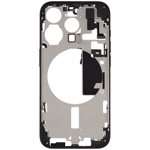 Mid-cadre châssis W/ Small Parts pour iPhone 15 Pro (US Version) (Used OEM Pull: Grade A) (Black Titanium) – Image 4