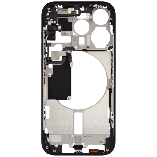 Mid-cadre châssis W/ Small Parts pour iPhone 15 Pro (US Version) (Used OEM Pull: Grade A) (Black Titanium) – Image 5