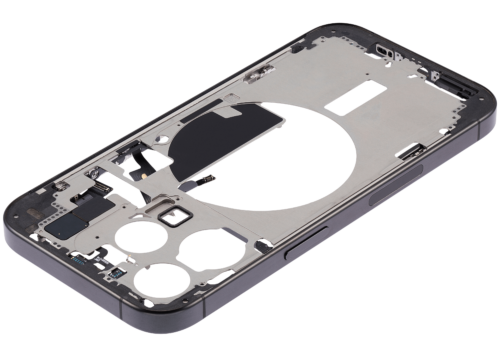 Mid-cadre châssis W/ Small Parts pour iPhone 15 Pro (US Version) (Used OEM Pull: Grade A) (Black Titanium) – Image 6