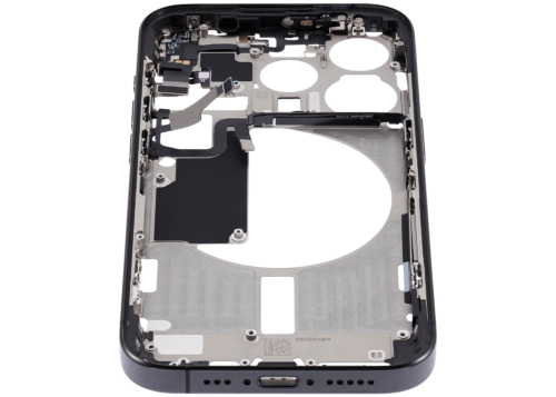 Mid-cadre châssis W/ Small Parts pour iPhone 15 Pro (US Version) (Used OEM Pull: Grade A) (Black Titanium) – Image 8