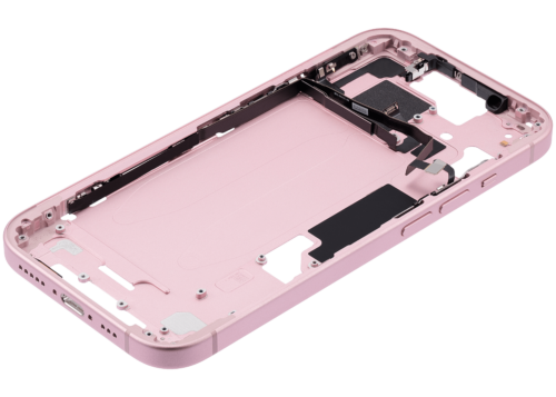 Mid-cadre châssis W/ Small Parts pour iPhone 15 (US Version) (Used OEM Pull: Grade A) (rose) – Image 7