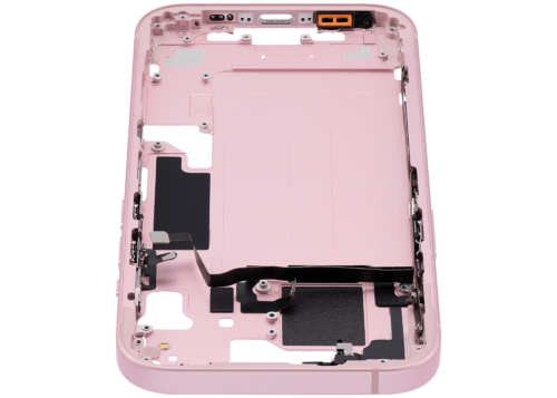 Mid-cadre châssis W/ Small Parts pour iPhone 15 (US Version) (Used OEM Pull: Grade A) (rose) – Image 9