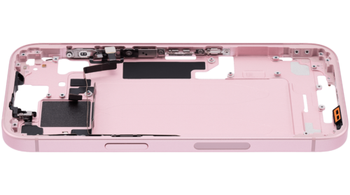 Mid-cadre châssis W/ Small Parts pour iPhone 15 (US Version) (Used OEM Pull: Grade A) (rose) – Image 11